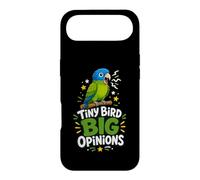 Tiny Bird Big Opinions Parrot Case for iPhone Air