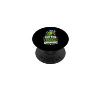 Tiny Bird Big Opinions Parrot PopSockets Adhesive PopGrip