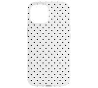 Tiny Black Polka Dots Minimalist Classic Pattern Case for iPhone 15