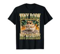 Tiny Body Big Business Rich Hamster Boss Graphic T-Shirt