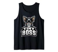 Tiny Boss - Small Dog, Big Personality Tank Top