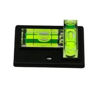 Tiny Bubble Levels - Handheld Spirit Levels, Crosses Check Bubble Tiny Spirit Levels Two Ways | T-Type Picture Levels Mark High Precision Layout Tools for Tripods, Balancing Frame Picture, Traile