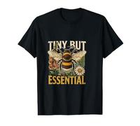 Tiny But Essential Honeybee Pollinator Garden Value Graphic T-Shirt