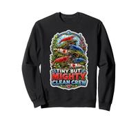 Tiny But Mighty Clean Crew Aquarium Shrimp Aquarist Sweatshirt
