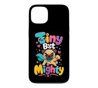 Tiny But Mighty Cute Pug Case for iPhone 13