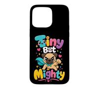 Tiny But Mighty Cute Pug Case for iPhone 15 Pro Max
