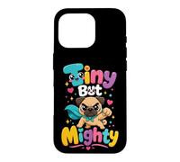 Tiny But Mighty Cute Pug Case for iPhone 16 Pro