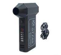 Tiny but Mighty Mini Turbo Fan With Strong Wind Power from a Brushless Motor and Built in Battery