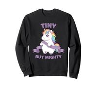 Tiny But Mighty Unicorn for Kids Sweatshirt
