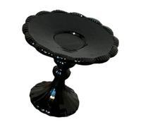Tiny Cake Stand for Dollhouses Simulation Metal Design Stable Role Play Essential Realistic Dollhouses Bakery Accessories