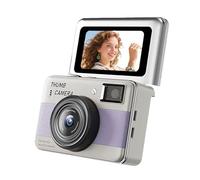 Tiny Camera 6800W Pocket with Data Transfer and Card Slot Rechargeable Digital Cameras Tiny Keychain Digital