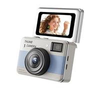 Tiny Camera 6800W Pocket with Data Transfer and Card Slot Rechargeable Digital Cameras Tiny Keychain Digital