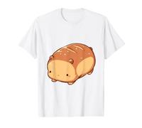 Tiny Capybara as a Bread Loaf Kawaii Cute Funny Chibi Value Graphic T-Shirt