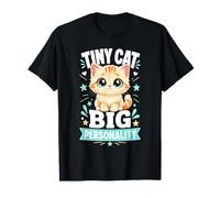 Tiny Cat Big Personality Kawaii T-Shirt