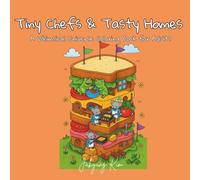 Tiny Chefs & Tasty Homes: A Whimsical Universe Coloring Book for Adults