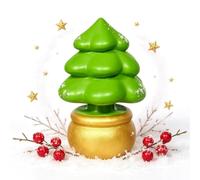 Tiny Christmas Tree Decorations Cute Resin Miniature Figures Decor