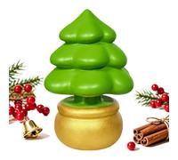 Tiny Christmas Tree Decorations Resin Cute Miniature Figures Statue