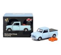 Tiny City Morris Mini Pickup Blue with Pumpkins 1:50 Scale ATC65207