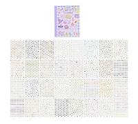 Tiny Decos Sticker Set Includes Animal Food PET Stickers for Craft Enthusiasts Creative Tools