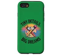 Tiny Details Big Dreams Art Teacher Painter Palette Case for iPhone SE (2020) / 7/8