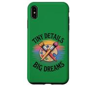 Tiny Details Big Dreams Art Teacher Painter Palette Case for iPhone XS Max