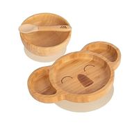 3pc Koala Bamboo Baby Weaning Set Tiny Dining Beige One Size