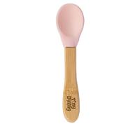 Tiny Dining - Bamboo Silicone Tip Spoon - Pastel Pink
