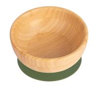 Tiny Dining Bamboo Suction Bowl - Non-Slip Self-Feeding Baby Toddler Weaning Bowl in Light Green Tiny Dining Light Green
