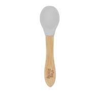 Tiny Dining Children's Bamboo Silicone Tip Spoon - Grey
