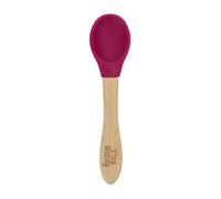 Tiny Dining Children's Bamboo Silicone Tip Spoon - Red