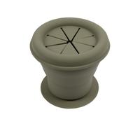 Tiny Dining Silicone Snack Pot - 330Ml - Silver Sage - No Spill Suction Snack Cups Baby Toddler Snack Box Storage Container