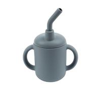 Tiny Dining Silicone Training Cup - 170Ml - Tradewinds - Bpa Free Silicone Water Tumbler Cup Baby Toddler Drinking Bottle