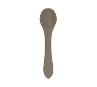Tiny Dining Silicone Weaning Spoon - Silver Sage - Children's Baby Toddler Soft Curved Feeding Weaning Cutlery