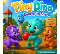 Tiny Dino Learns to Share: A Cute Dinosaur Bedtime Story About Friendship, Kindness, and Sharing for Kids Ages 3-5 (Tiny Dino Adventures)