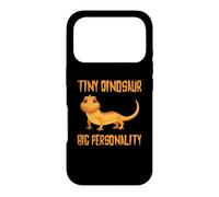 Tiny Dinosaur Big Personality Cute Bearded Dragon Case for iPhone 17 Pro