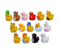 Tiny Ducks， 50 Pieces Yellow Ducks Bulk ， Rubber Duck， Rubber Duck Children's Bathing Pool Toy, For Night Party Wedding Date Offices Special Occasions Hotel School Daily Birthdays Party