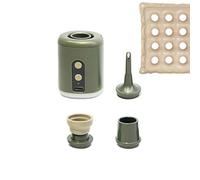 Tiny Electric Air Pump - Portable Air Inflator, Rechargeable Mini Pump, Ultra Fast Pool Float Inflating Tool | Compact Lightweight Electric 1600mAh Battery For Hiking Fishing Picnics Backpacking