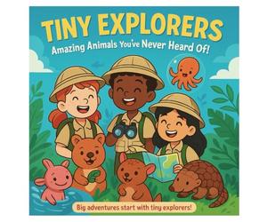 Tiny Explorers: Amazing Animals You’ve Never Heard Of!: Discover Fun Facts About Rare and Wonderful Creatures - Perfect for Curious Kids Ages 3-8!