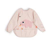 Tiny Farm bib with sleeves Pale Pink