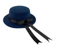Tiny Felt Doll Hat Miniature Hat Ornament for Costume Sewing Craft Clothing Embellishment Gift Wrapping Cotton Uniform Accessories