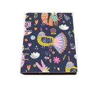 Tiny Flowers Notebook A5, Pu Leather Notebooks, Lined Paper Reporters Notebook 180Pages/90Sheets, Work Book for Men, Lined Book for School, College Essentials Journal Diary