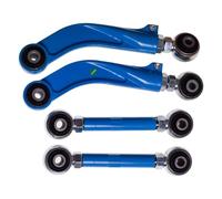 Tiny Force 4Pcs Rear Adjustable Arms Alignment Camber & Toe Kit -2°to+2.2° | Left & Right Kit Compatible with Hyundai Tucson Santa Fe 4WD Compatible Kia Sportage Sorento 4WD 2010-2019