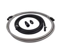 Tiny Force Fuel Feed Line & Rubber Return Replacement Compatible with 1996-2000 Honda Civic CX DX EX GX HX LX Si EX-R 96-00 EK-Fuel Feed-RT-2D ek-fuel feed