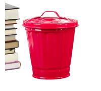 Tiny Garbage Bin | Countertop Mini Iron Garbage Cans - Lightweight Table Garbage Bin Modern Tiny Waste Can for Holding Garbage, Waste, and Recycles Keloc