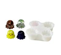 Tiny Ghost Silicone Resin Mould, 3D Pendant for Earrings, Crystal Projects, Epoxy Resin Ghost Charm Mould