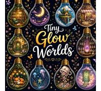 Tiny Glow Worlds: 50 Cozy Fantasy Worlds to Color