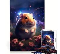 Tiny Hamster on Mars 1000 Piece Jigsaw Puzzle for Teenagers Brain Challenge Toy Relax Time Precise Cut Art Display 38x52cm