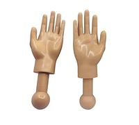 Tiny Hands 4.5-Inch Novelty Toys | Left and Right Hands, Tan