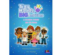 Tiny Hands, BIG Ambitions: A Coloring Journey into the Future! Kids Coloring Book Ages 3-6 | 50 Career Designs | Dotted Tracing Words & Bold Easy Lines