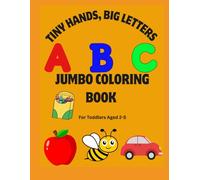 Tiny Hands, Big Letters Coloring Book